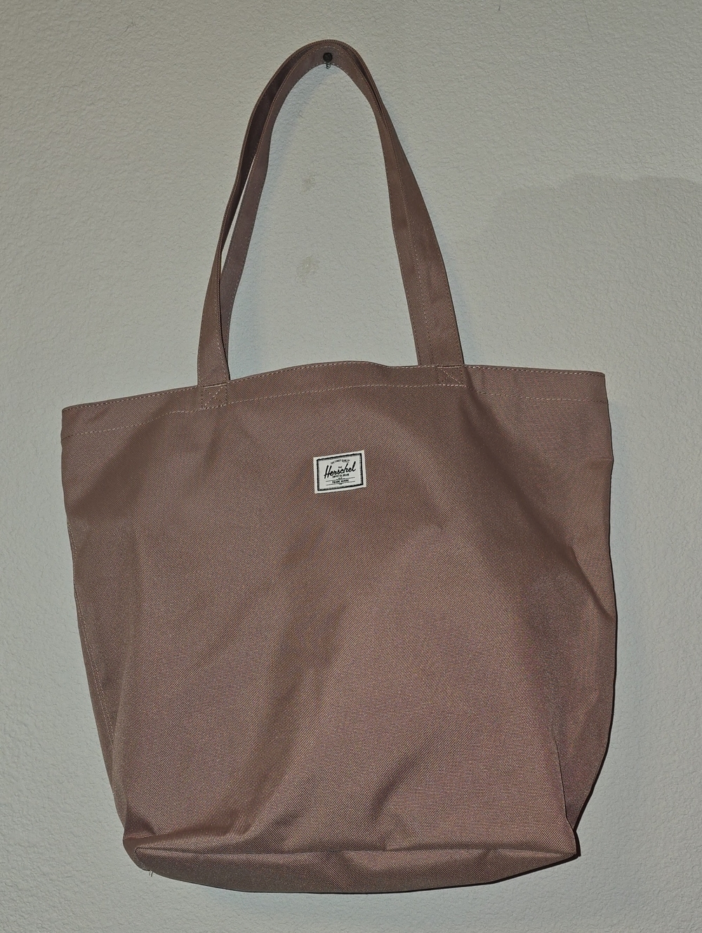 Herschel Supply Company Mauve Canvas Tote Bag